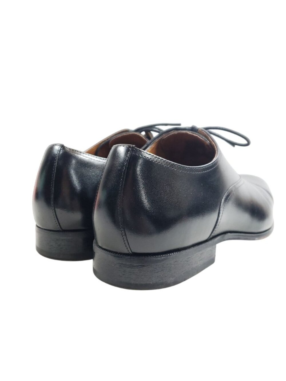 Florsheim Mens Size 13 3E Corbetta Cap Toe Oxford Black Leather - Picture 4 of 9